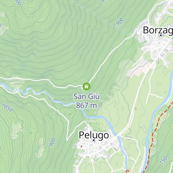 Map of San Giù