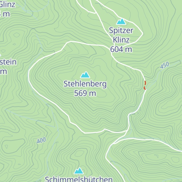 Map of Stehlenberghütte