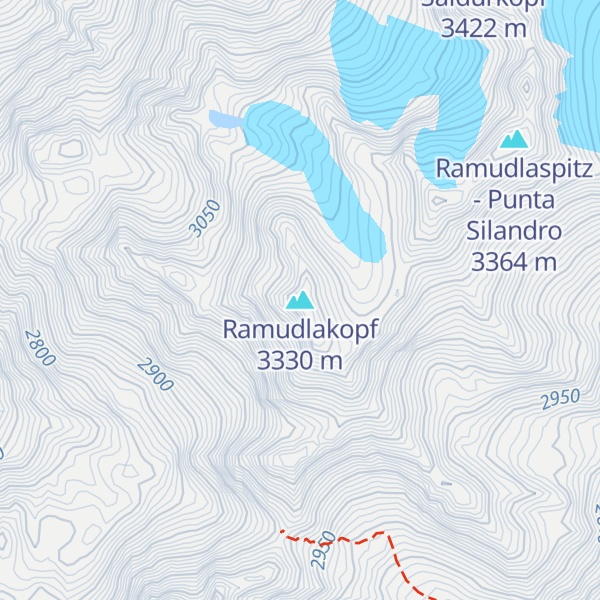 Map of Ramudlakopf