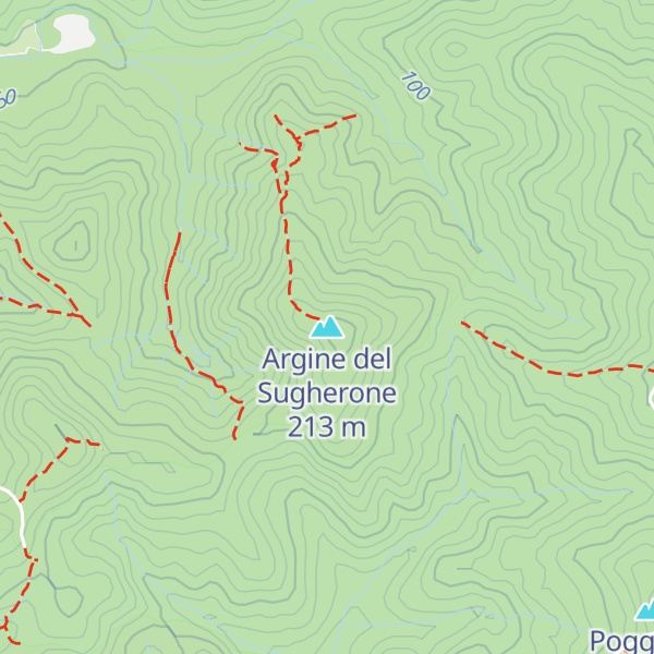 Map of Argine del Sugherone