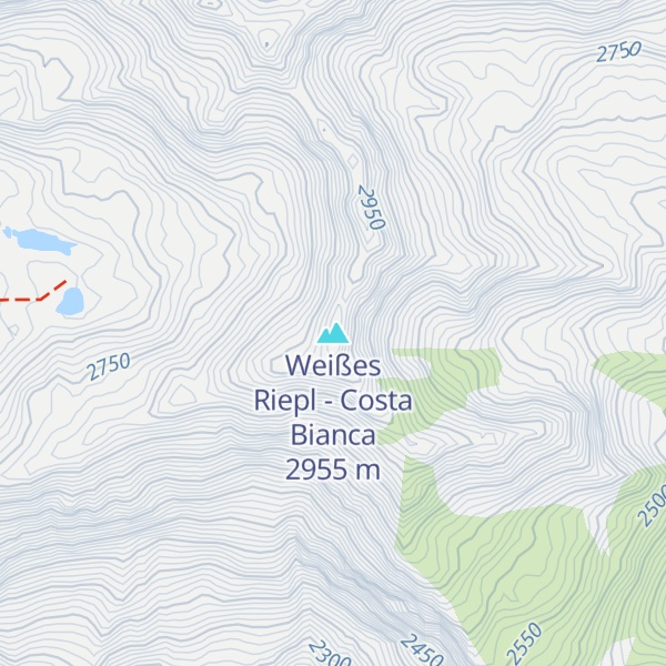 Map of Weißes Riepl - Costa Bianca