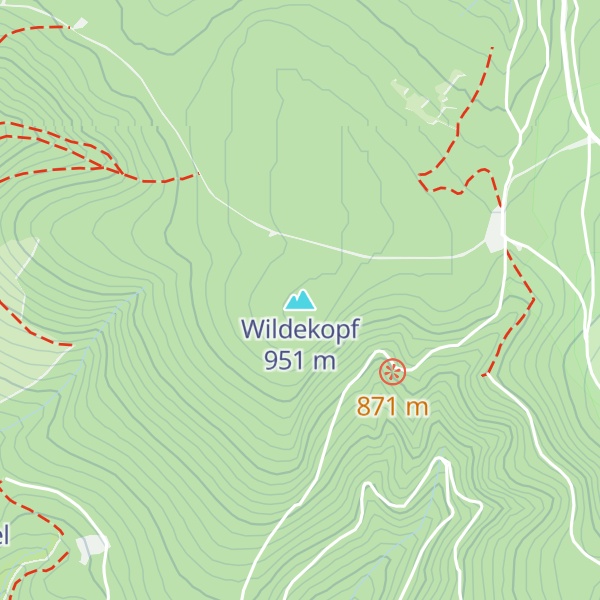 Map of Wildekopf