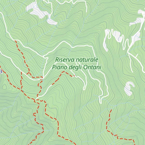 Map of Rifugio Fonte dei Cecchini