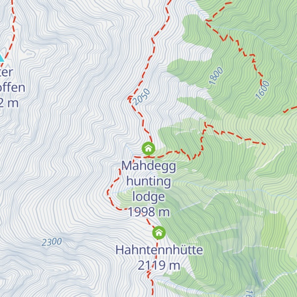 Map of Mahdegg hunting lodge