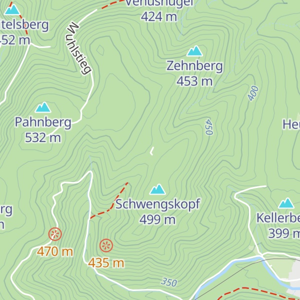 Map of Schutzhütte am Kastanienplatz