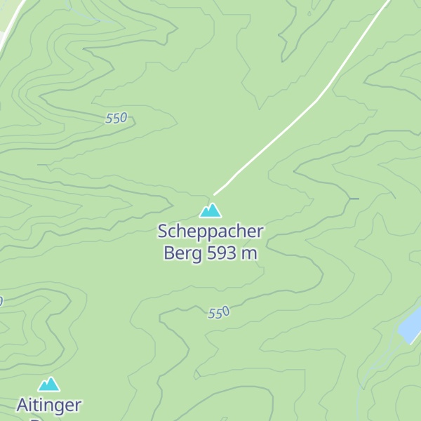 Map of Scheppacher Berg