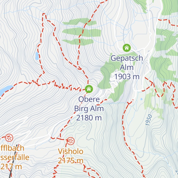Map of Obere Birg Alm