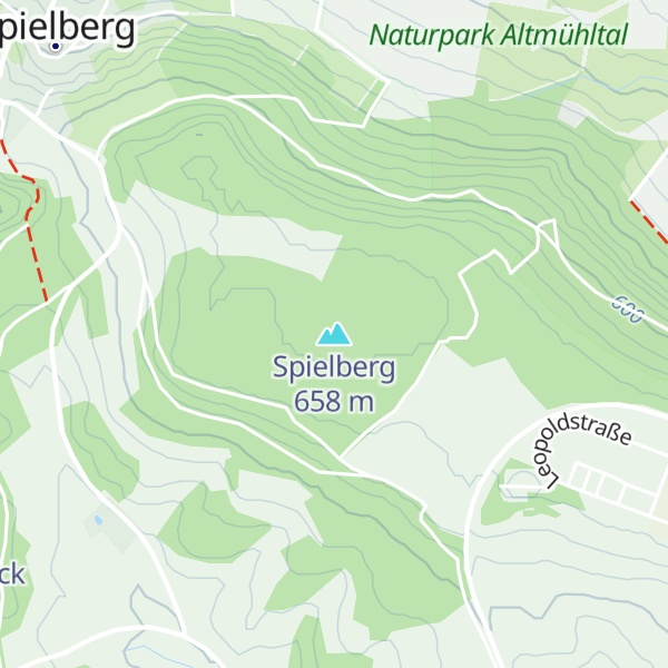 Map of Spielberg