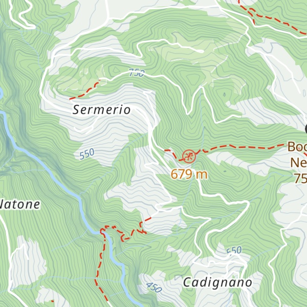 Map of La Casina di Nonno Bigi