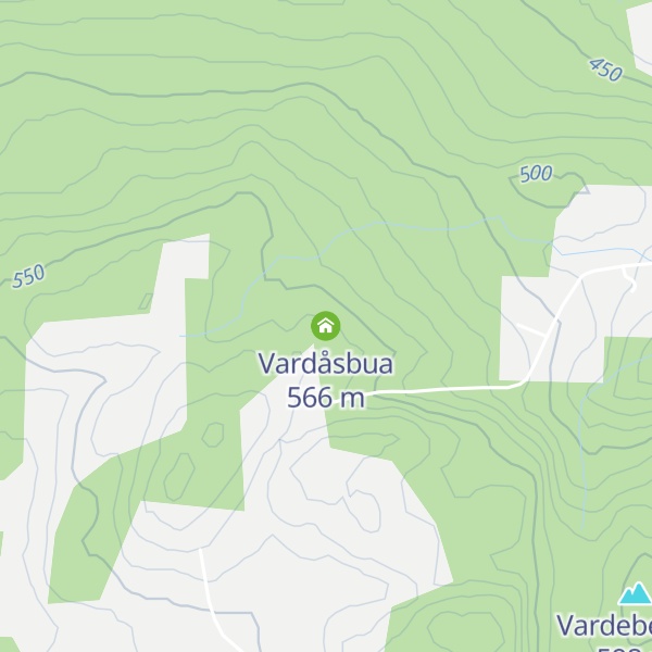 Map of Vardåsbua