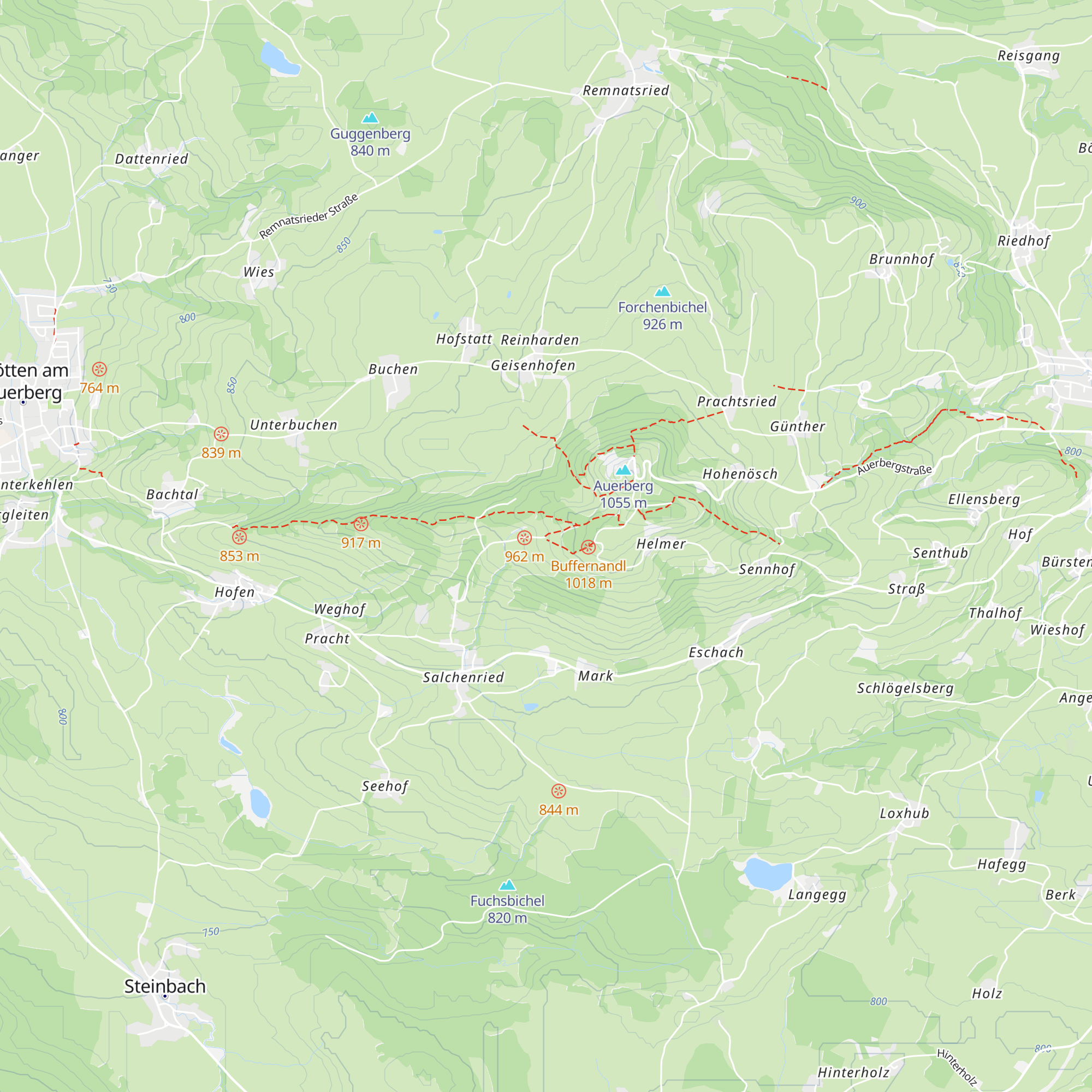 Skihütte map