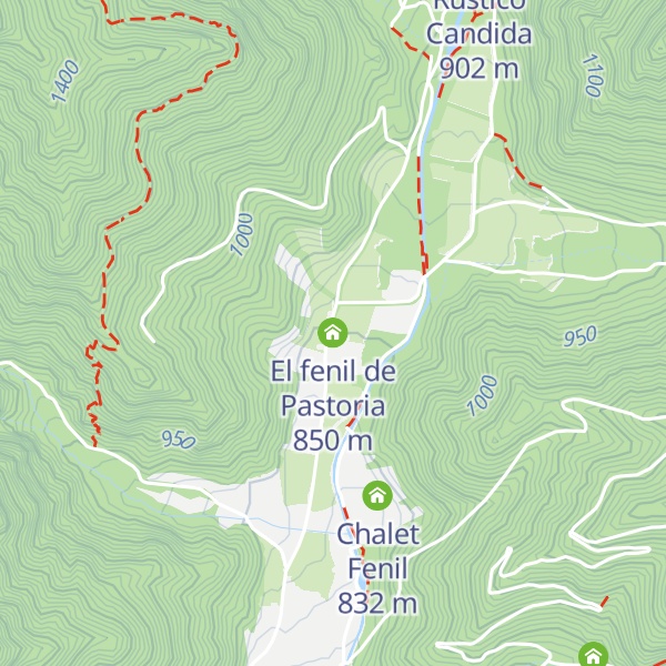 Map of El fenil de Pastoria
