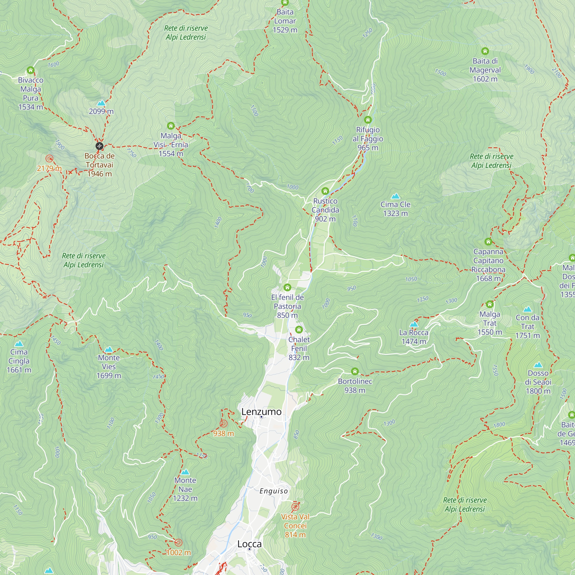 El fenil de Pastoria map