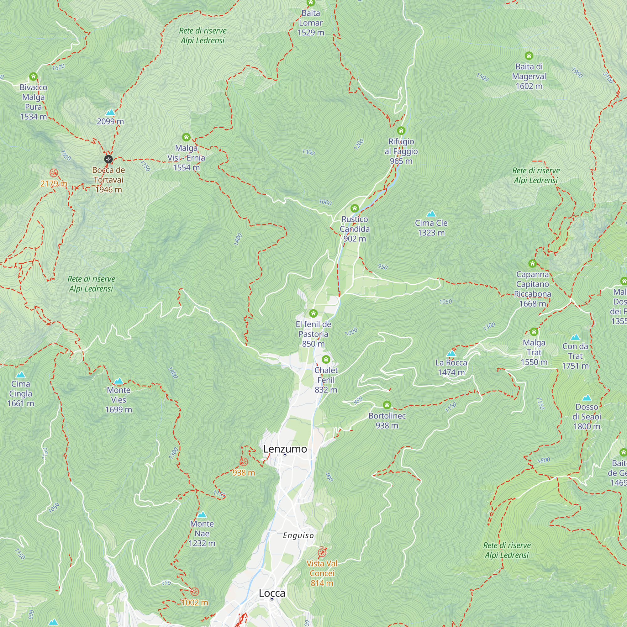 El fenil de Pastoria map