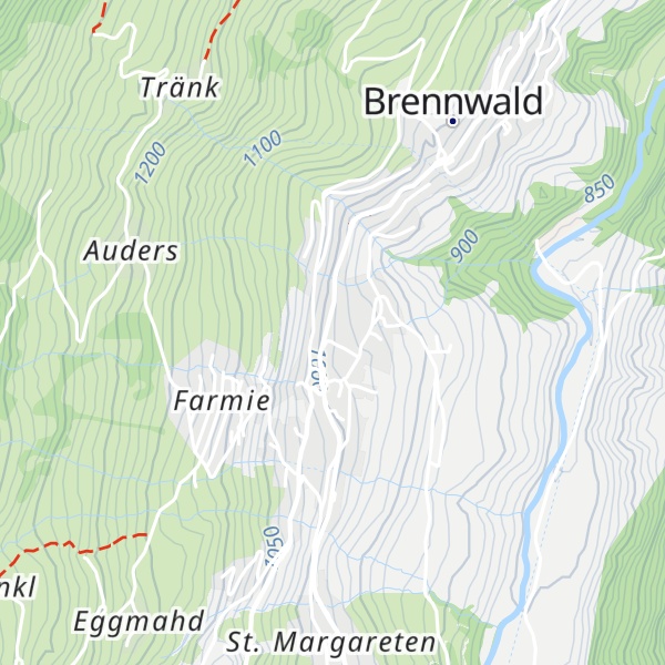 Map of Tourismusverband Pitztal