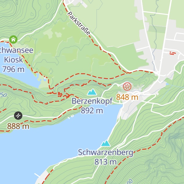 Map of Berzenkopf