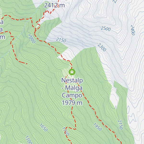 Map of Nestalp - Malga Campo