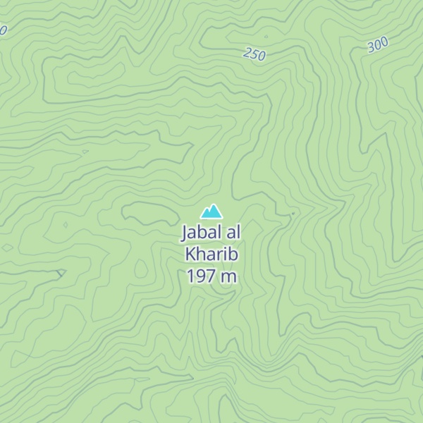Map of Jabal al Kharib