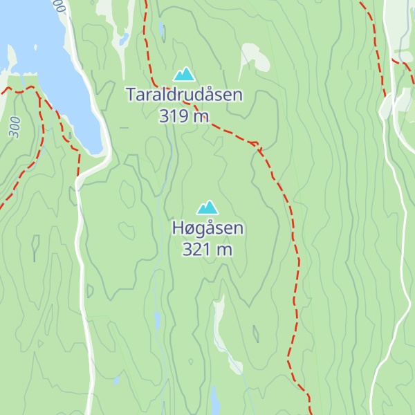 Map of Høgåsen