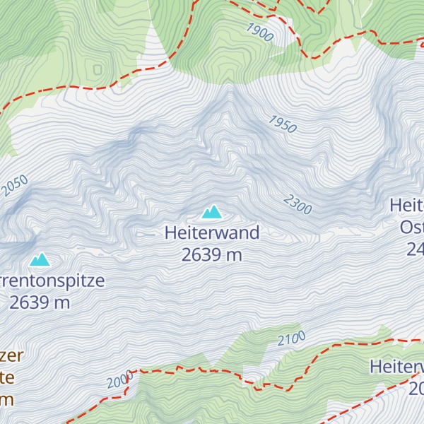 Map of Heiterwand