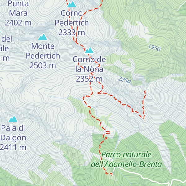 Map of Bivacco Massimo Nella