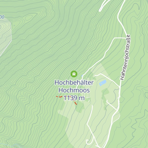 Map of Hochbehälter Hochmoos