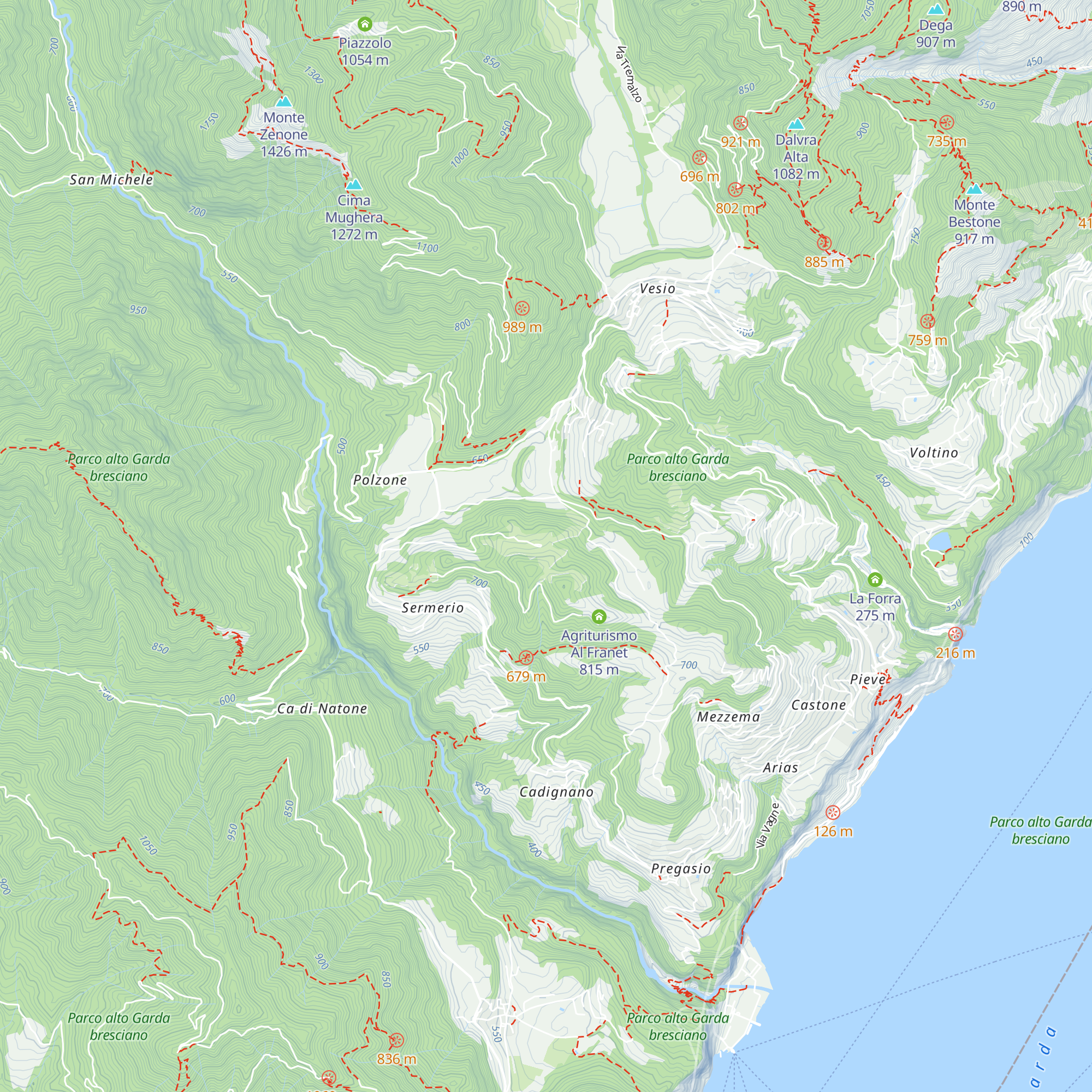 Agritourismo Nai map