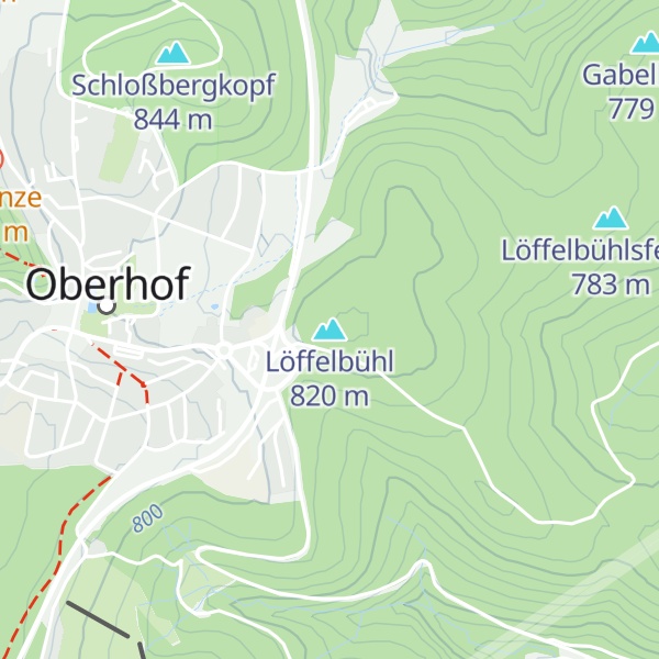 Map of Löffelbühl