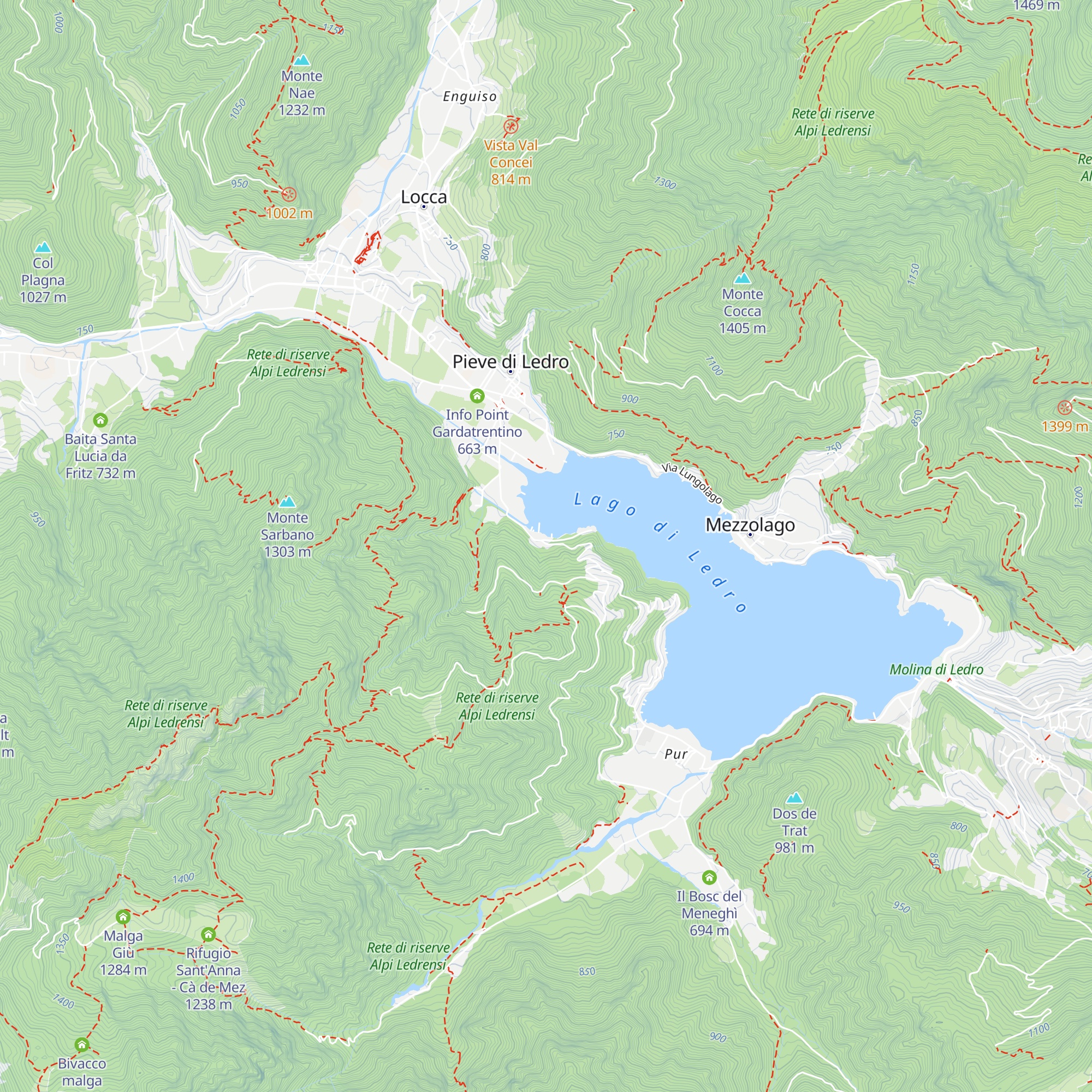 Villa Vela map