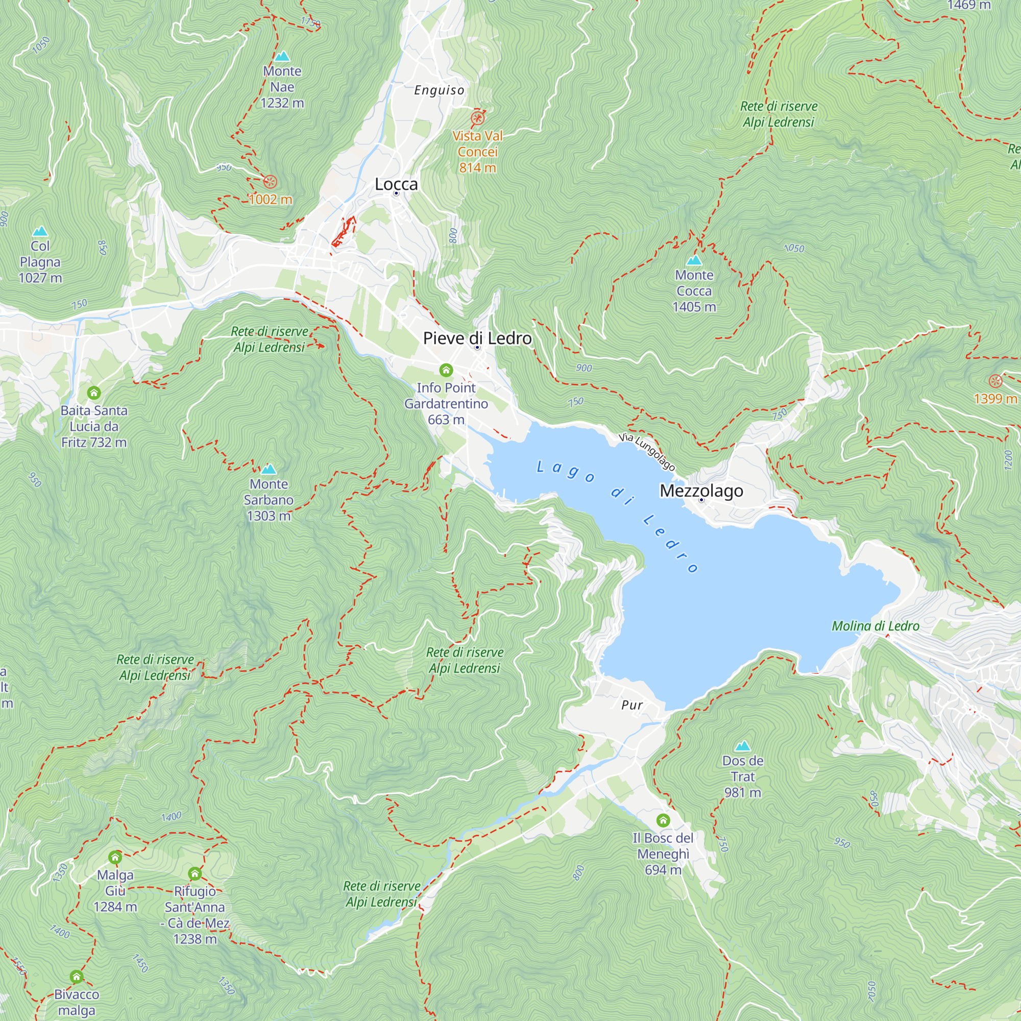 Villa Vela map