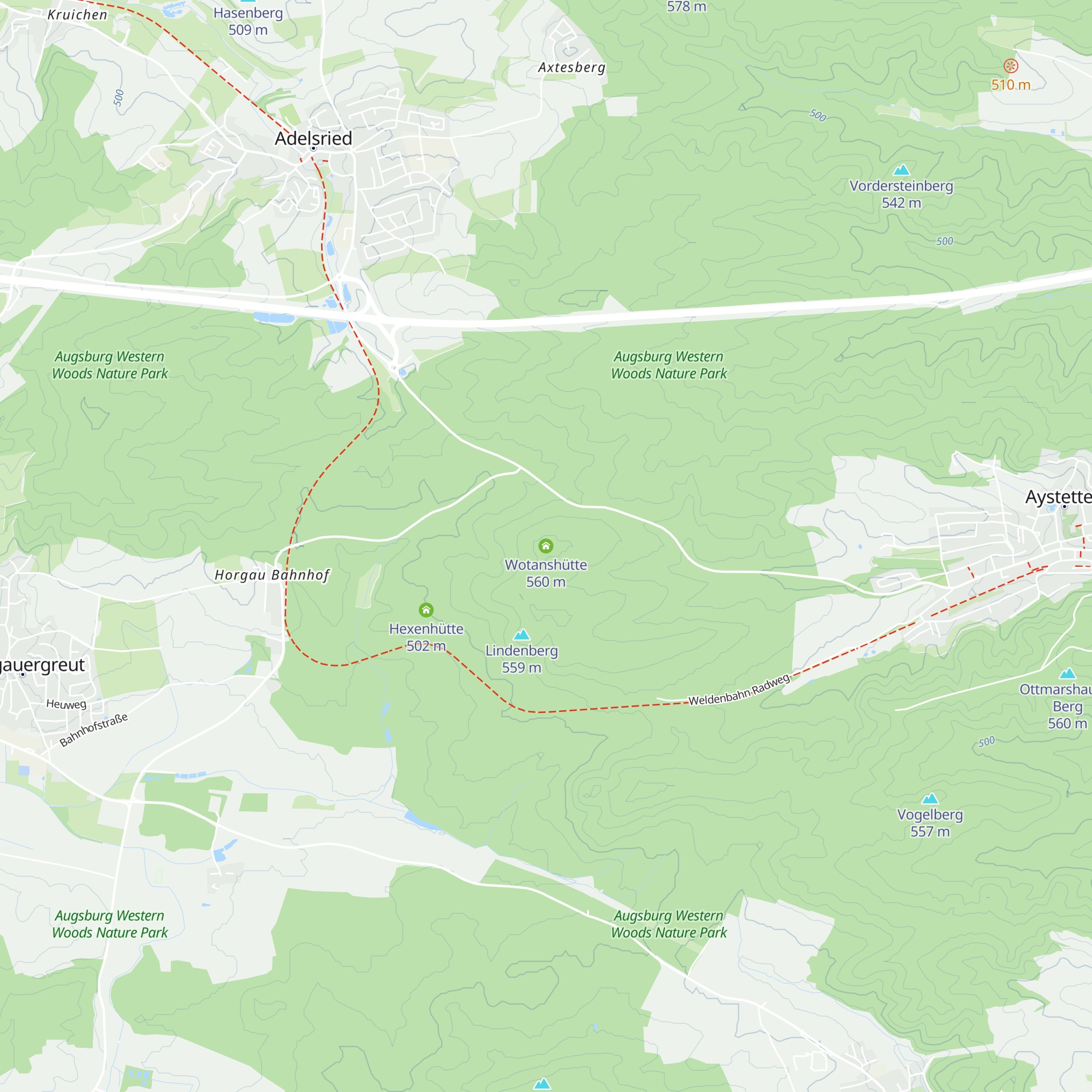 Wotanshütte map