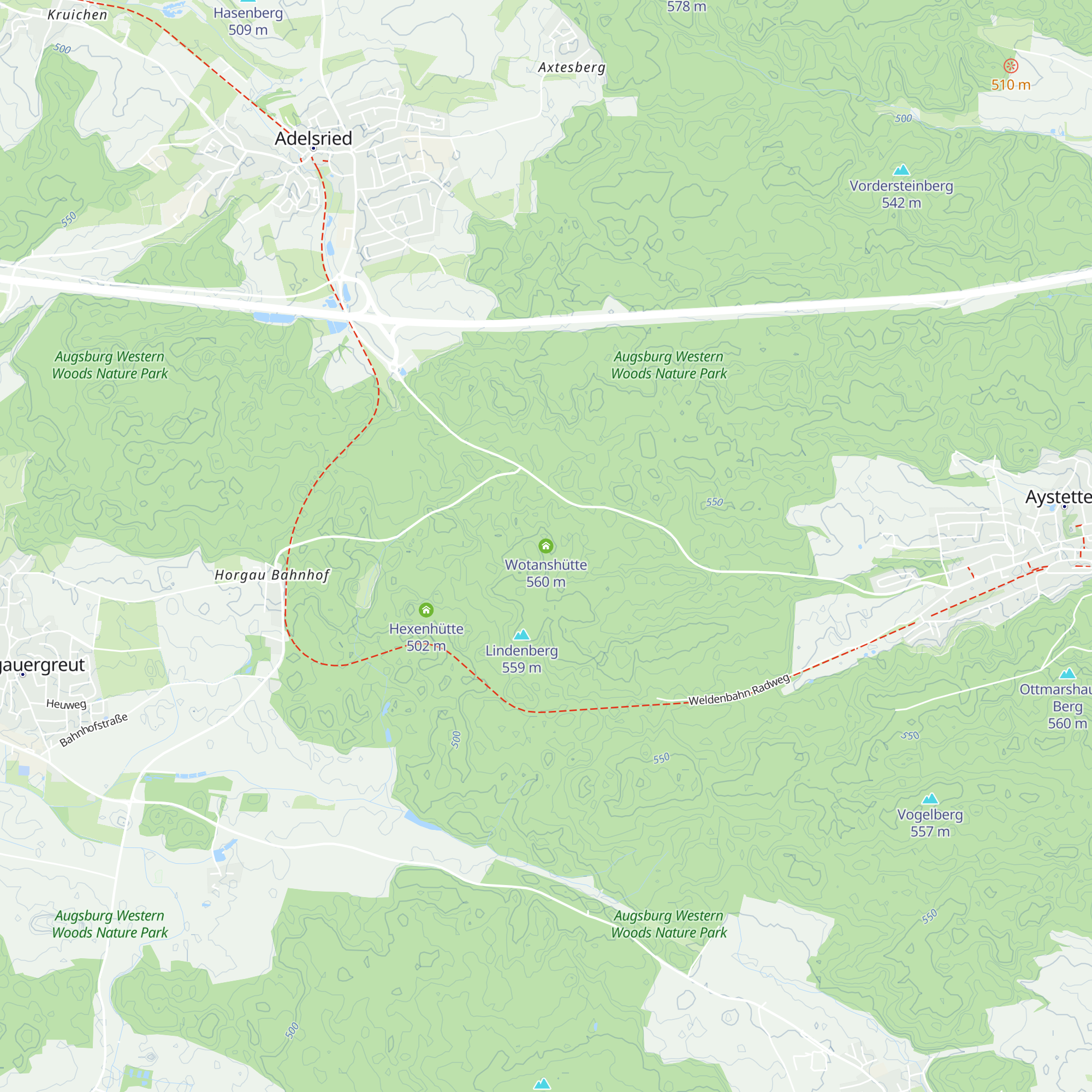 Wotanshütte map