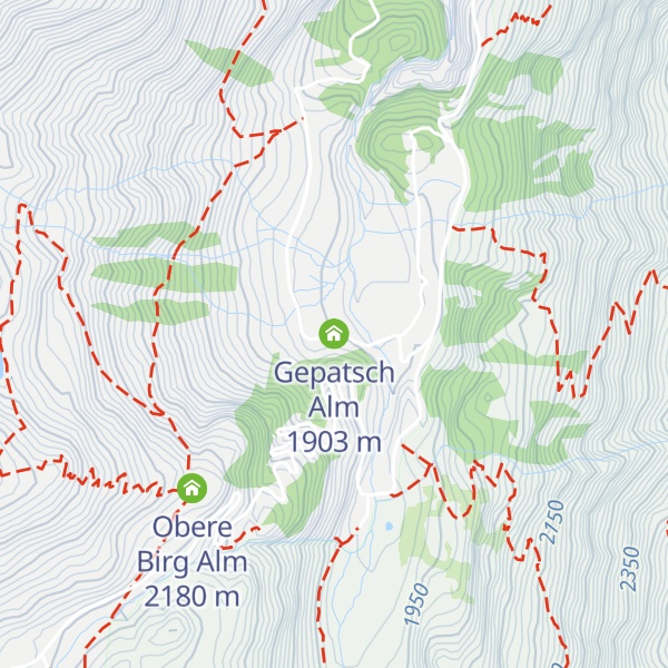 Map of Gepatsch Alm