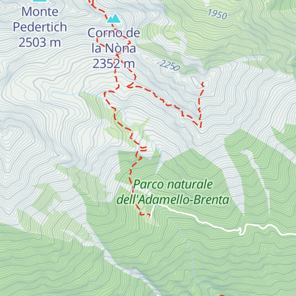 Map of Malga Sarodül