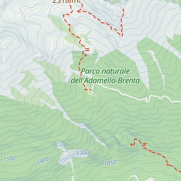 Map of Malga Geridol