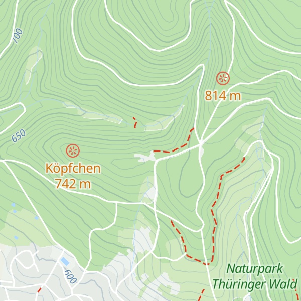 Map of Skibaude Goldlauter