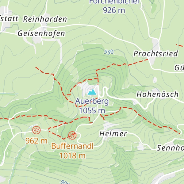 Map of Auerberg