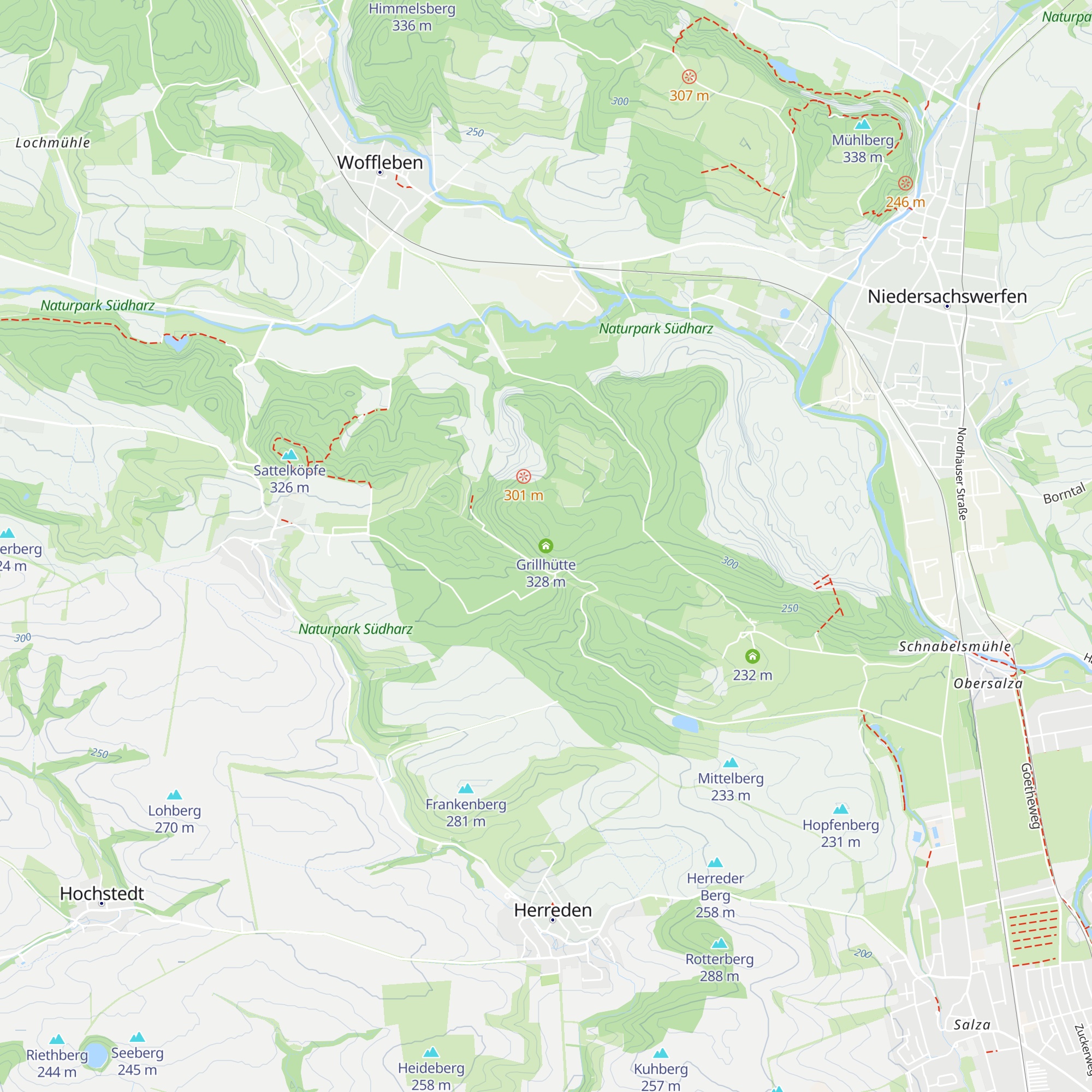 Grillhütte map