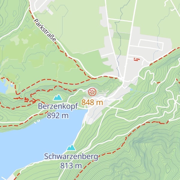 Map of Schloss Hohenschwangau