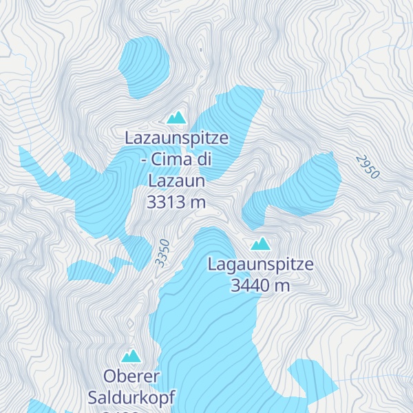 Map of Saldurspitze