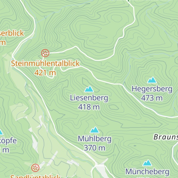 Map of Liesenberg