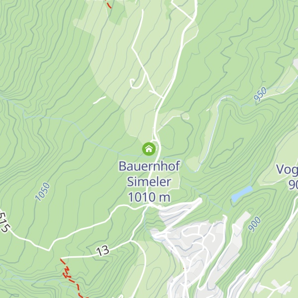 Map of Bauernhof Simeler