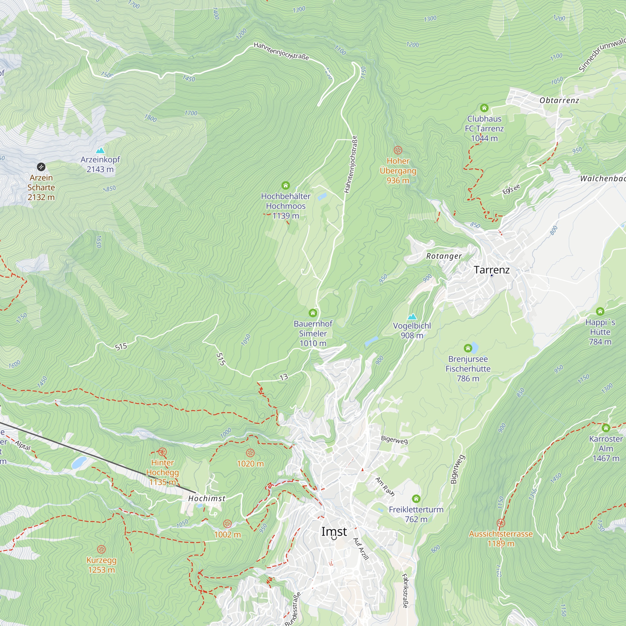 Bauernhof Simeler map