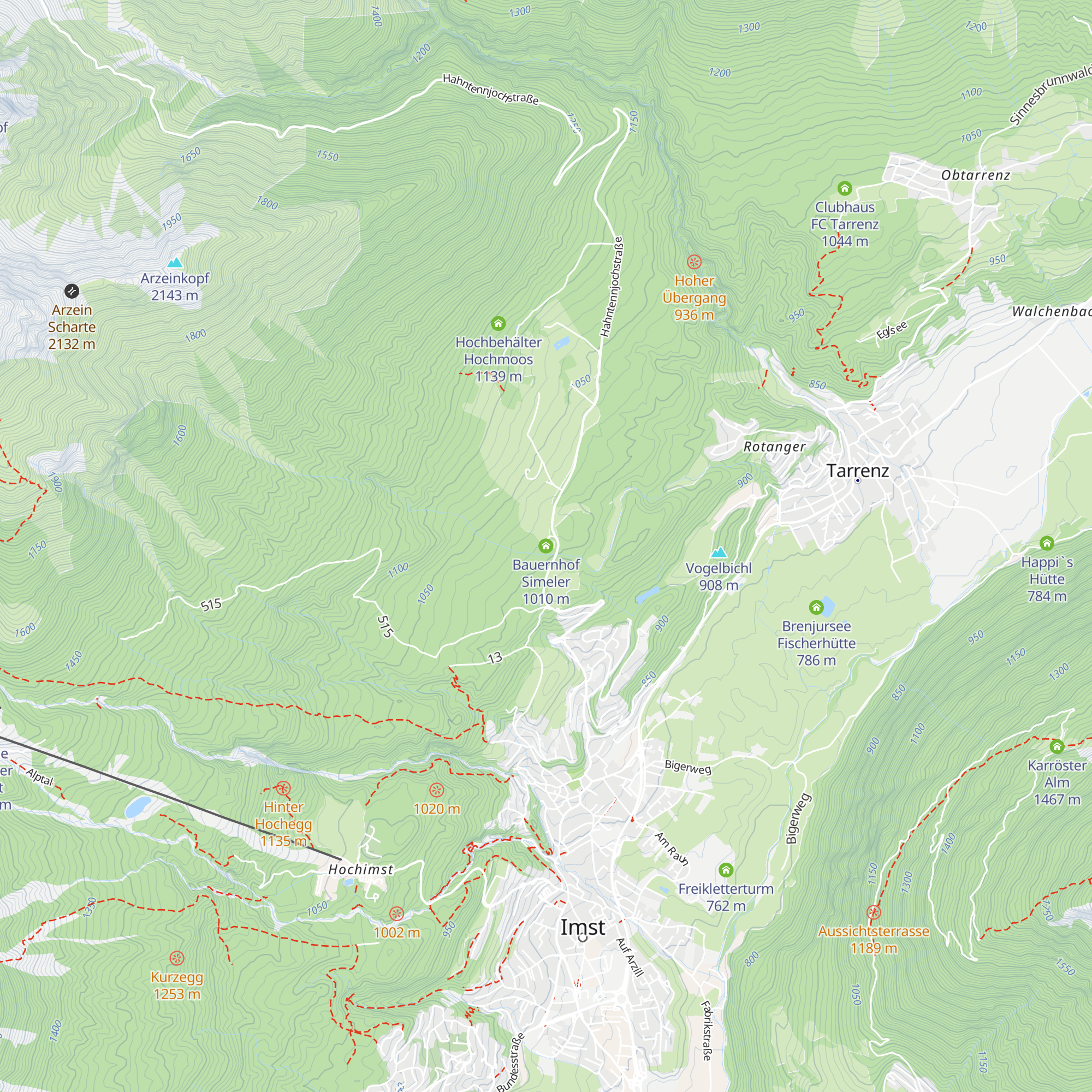 Bauernhof Simeler map