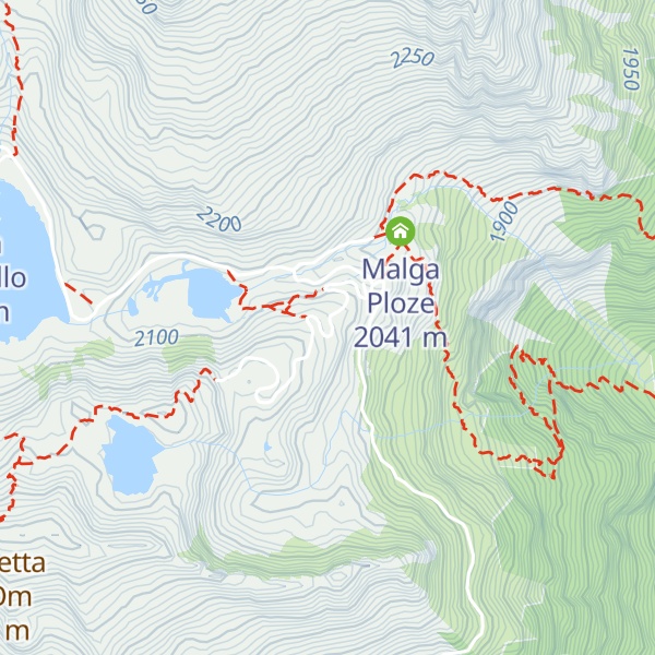 Map of Rifugio Cornisello
