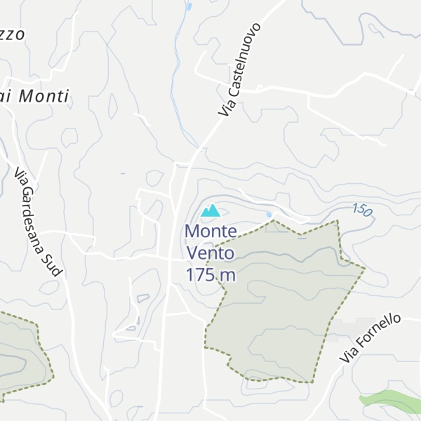 Map of Monte Vento