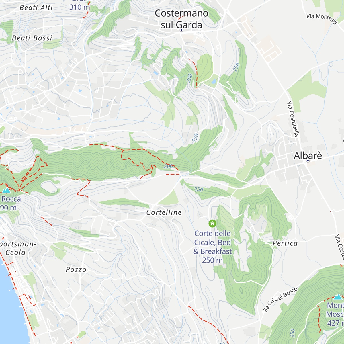 Ristorante tipico La Dacia map