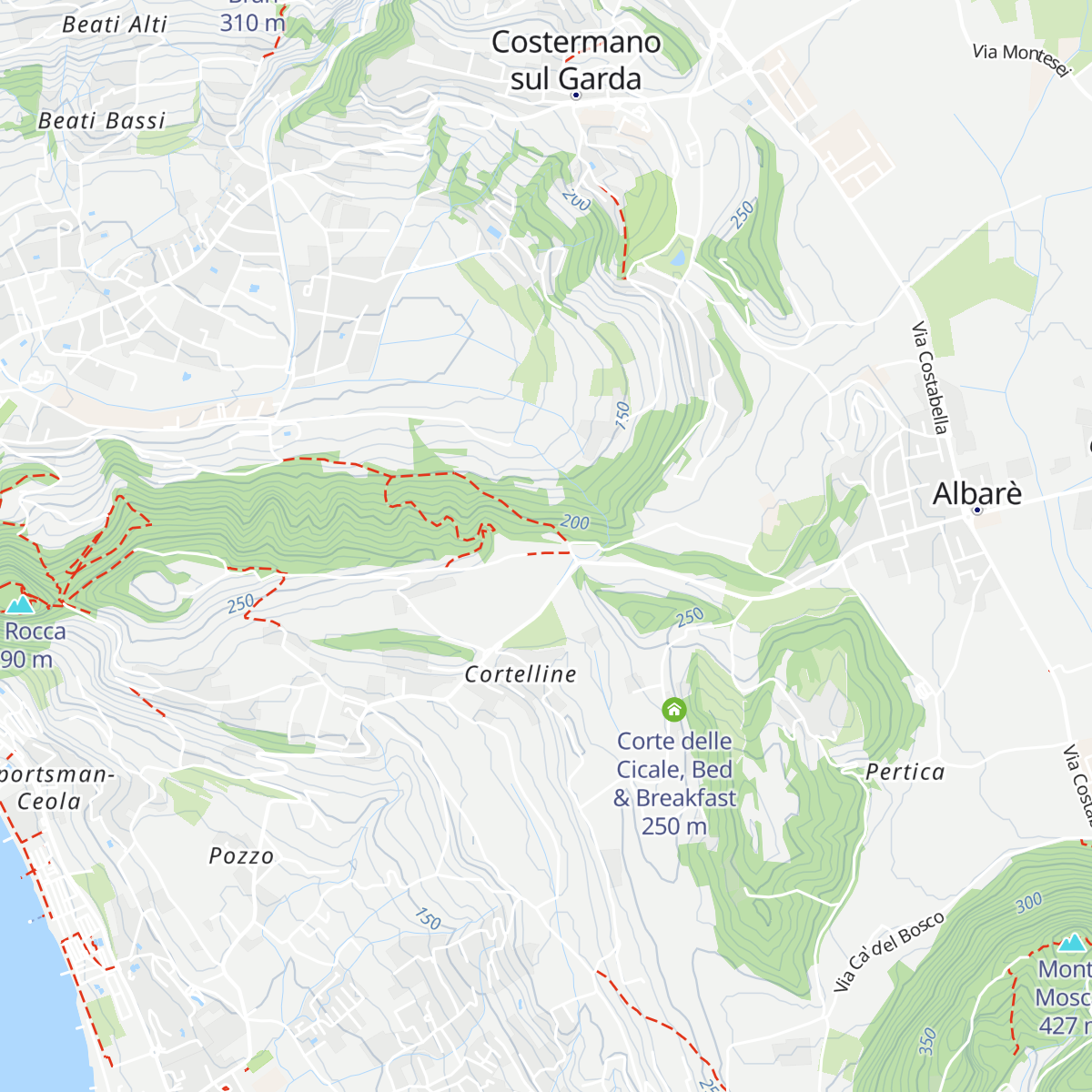 Ristorante tipico La Dacia map