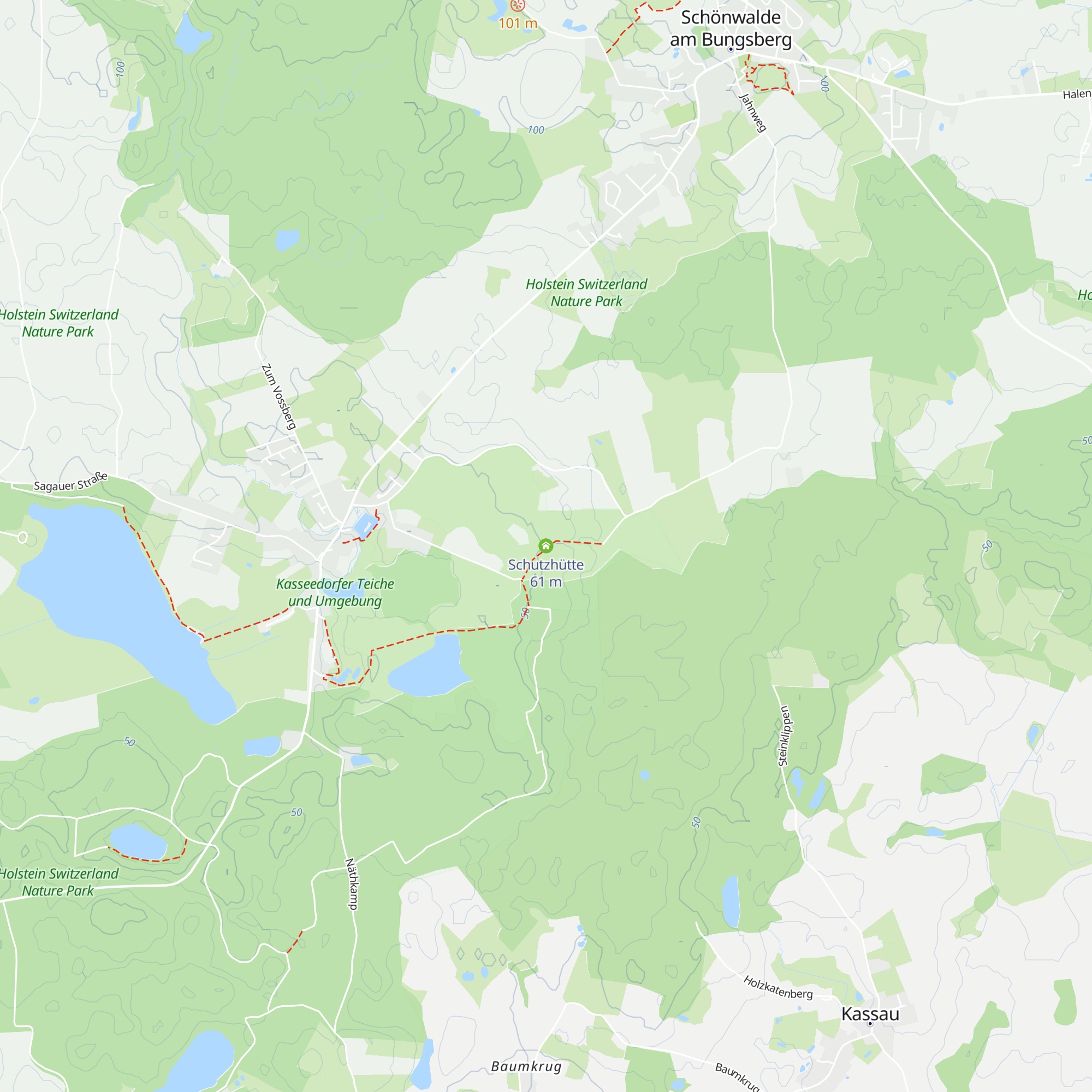 Schutzhütte map