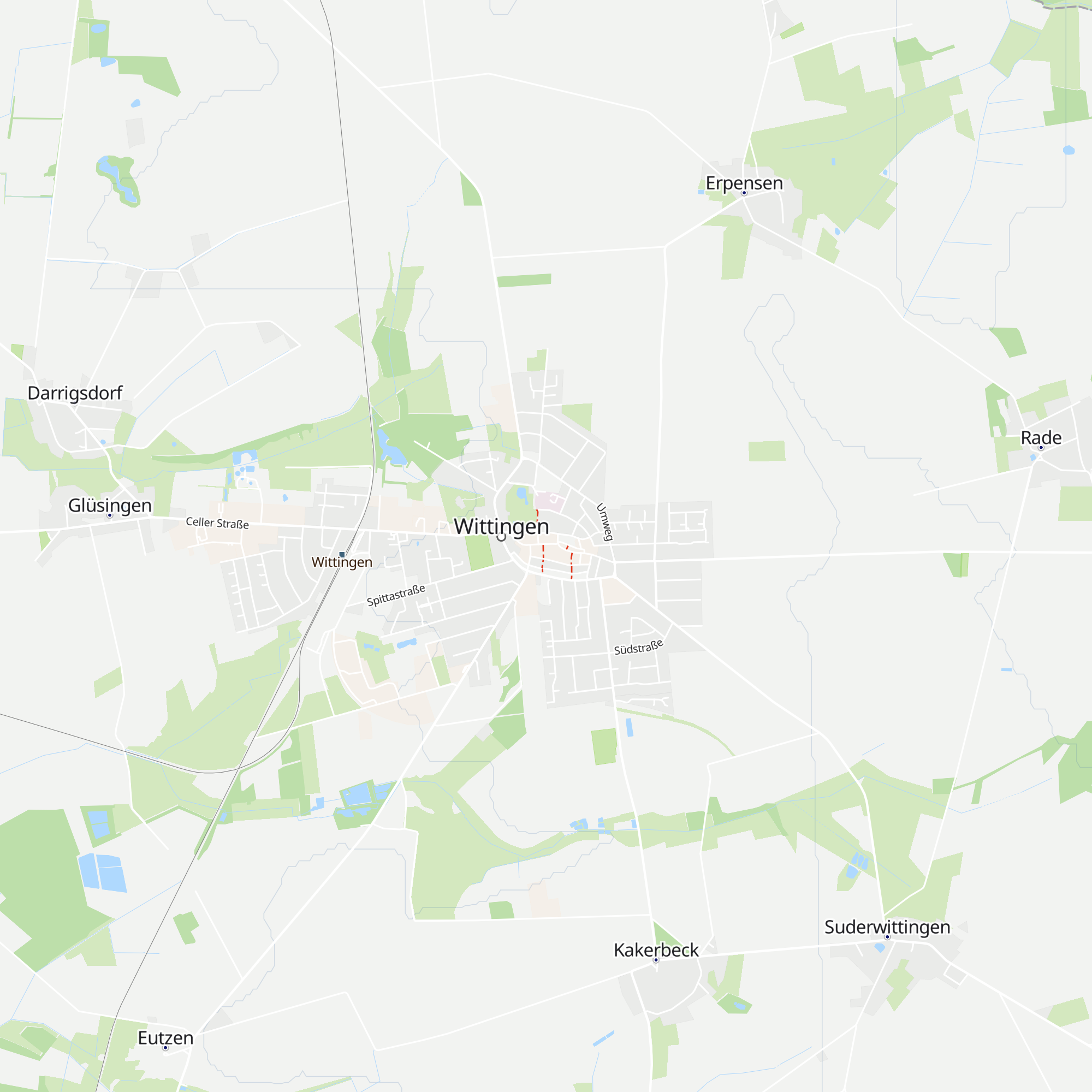 Touristinformation Wittingen map